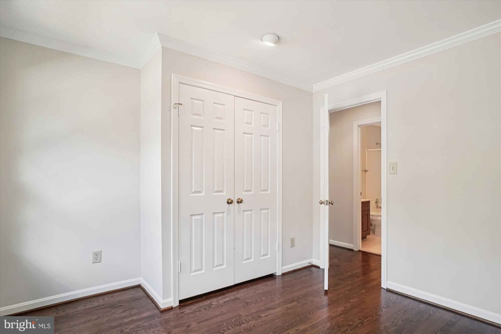 2697 Marcey Road Arlington, VA 22207 - Photo 34 of 64 an empty room with wooden floor & entryway