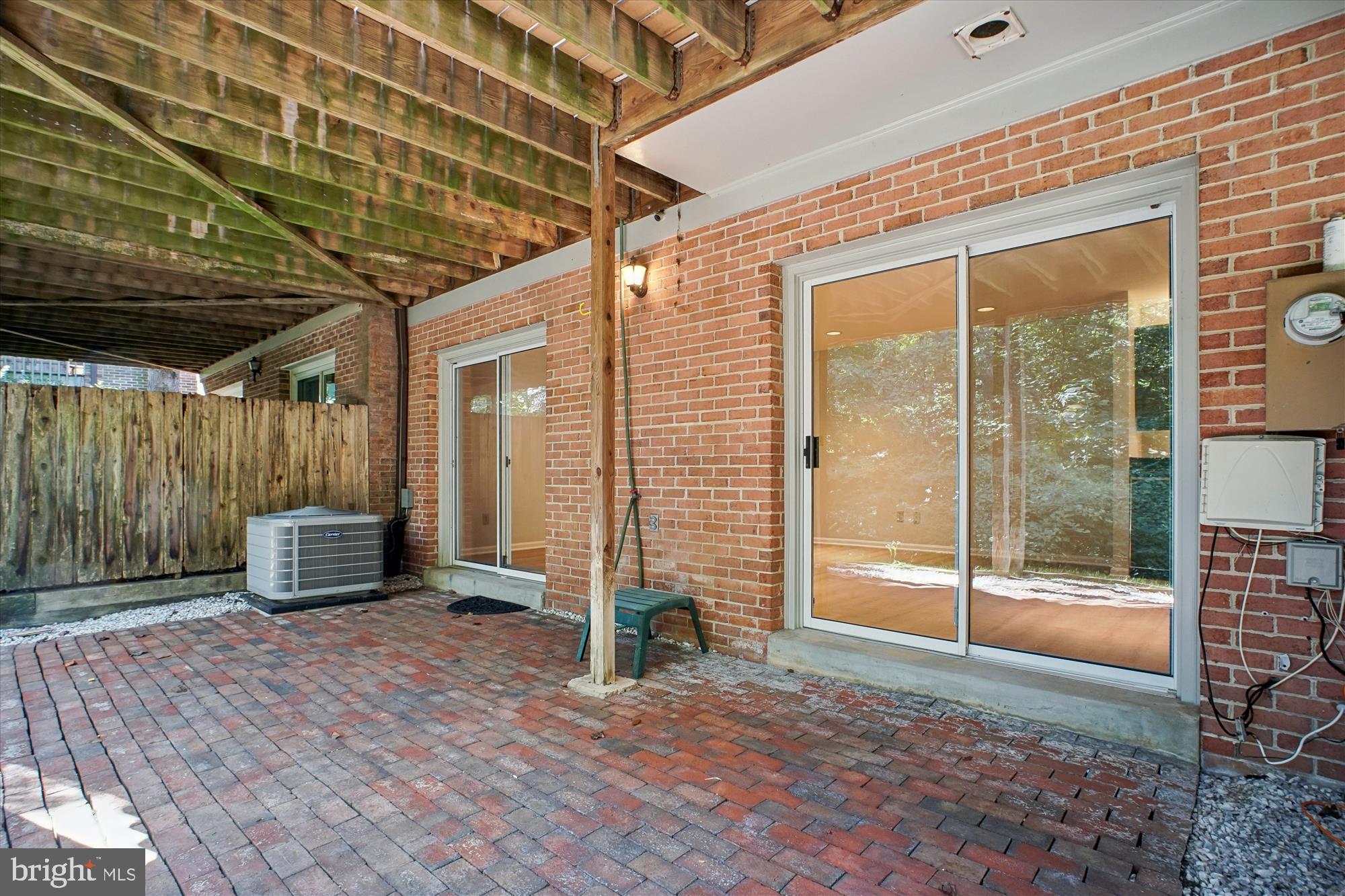 2697 Marcey Road Arlington, VA 22207 - Photo 52 of 64 a backyard of a house with sofas