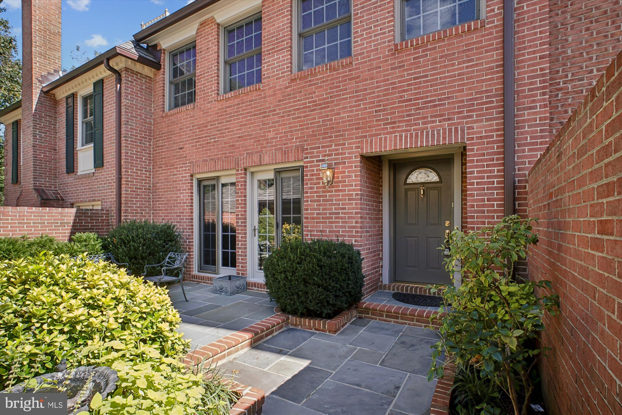 2697 Marcey Road Arlington, VA 22207 - Photo 53 of 64 a view of a house with potted plants
