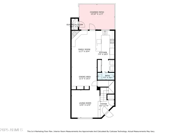 a picture of a floor plan
