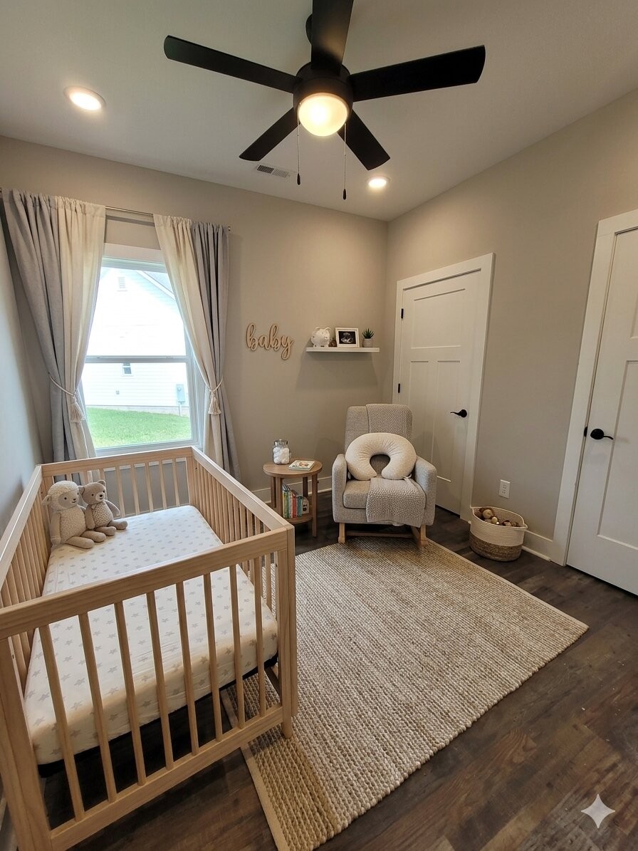 404 Cottage Lane Dickson, TN 37055 - Photo 15 of 35 a bedroom with a bed and a window