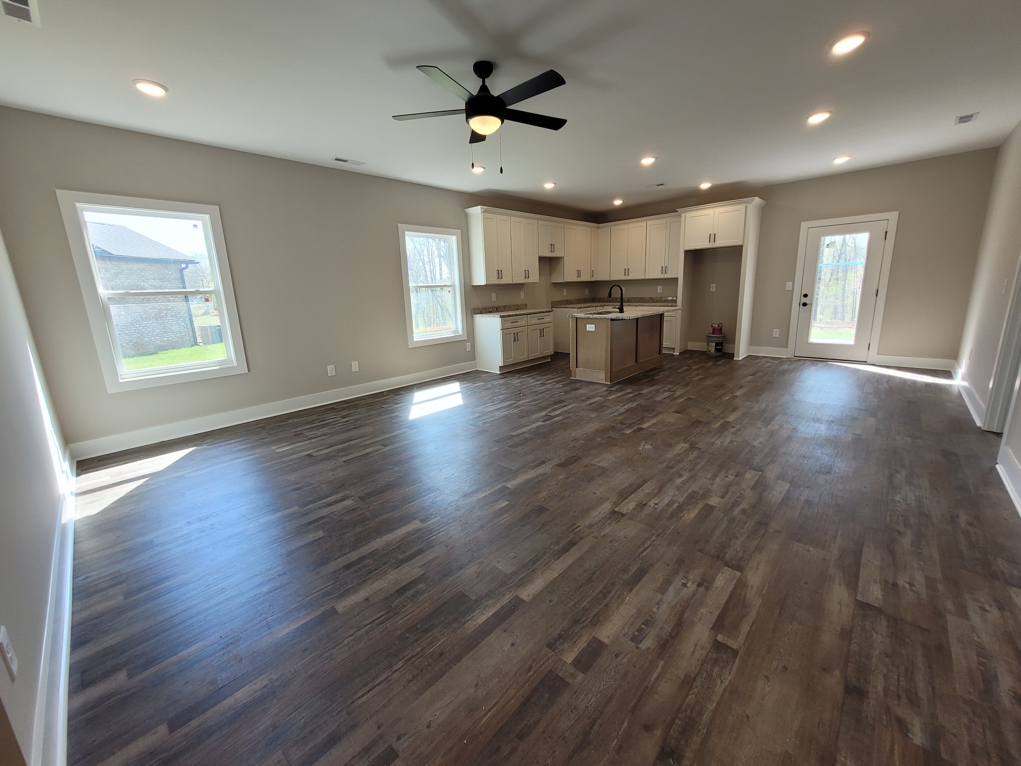 404 Cottage Lane Dickson, TN 37055 - Photo 23 of 35 a view of kitchen with cabinets and wooden floor