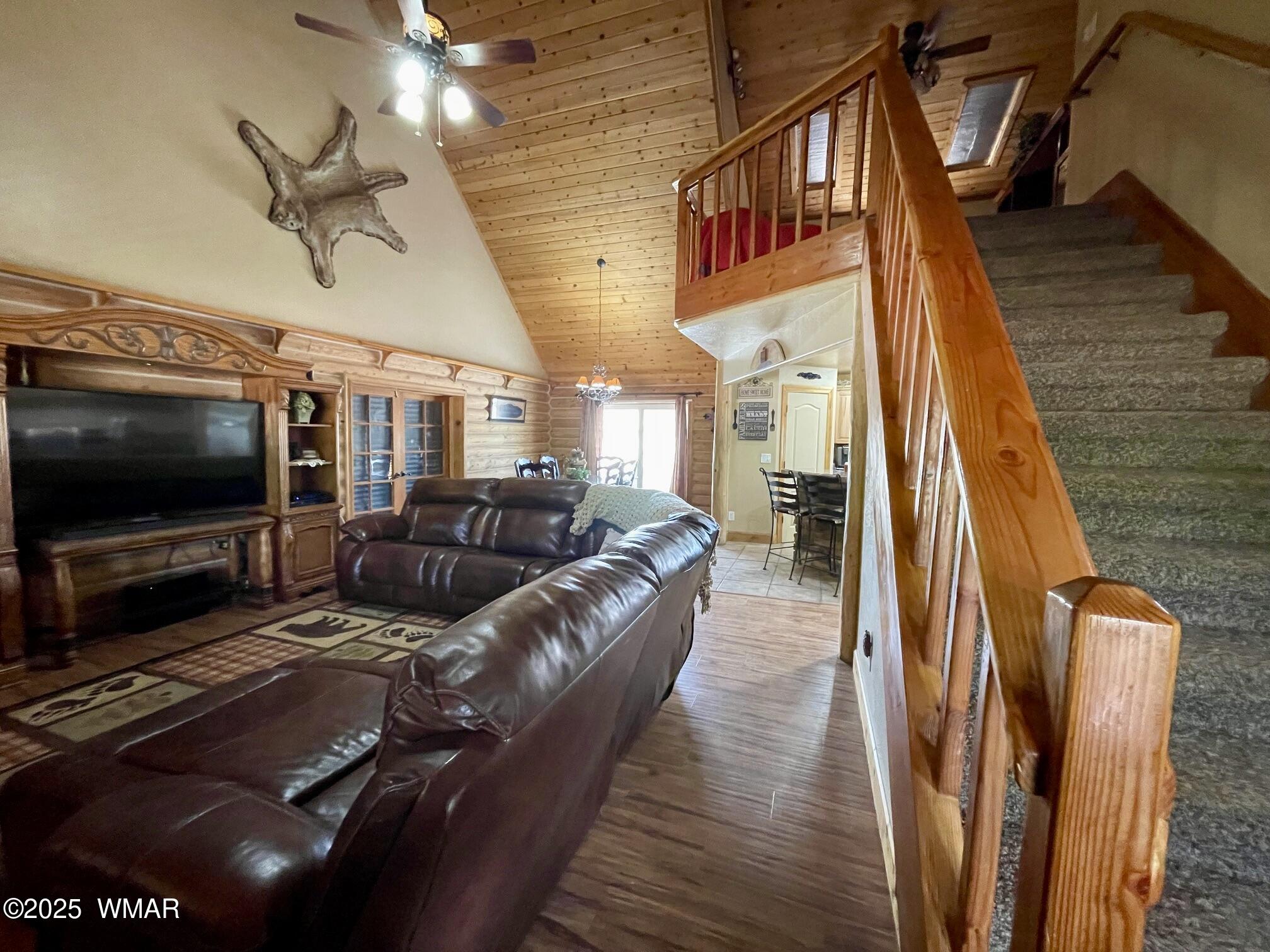 183 North Becker Lake Road Springerville, AZ 85938 - Photo 6 of 41 a living room with furniture and a flat screen tv