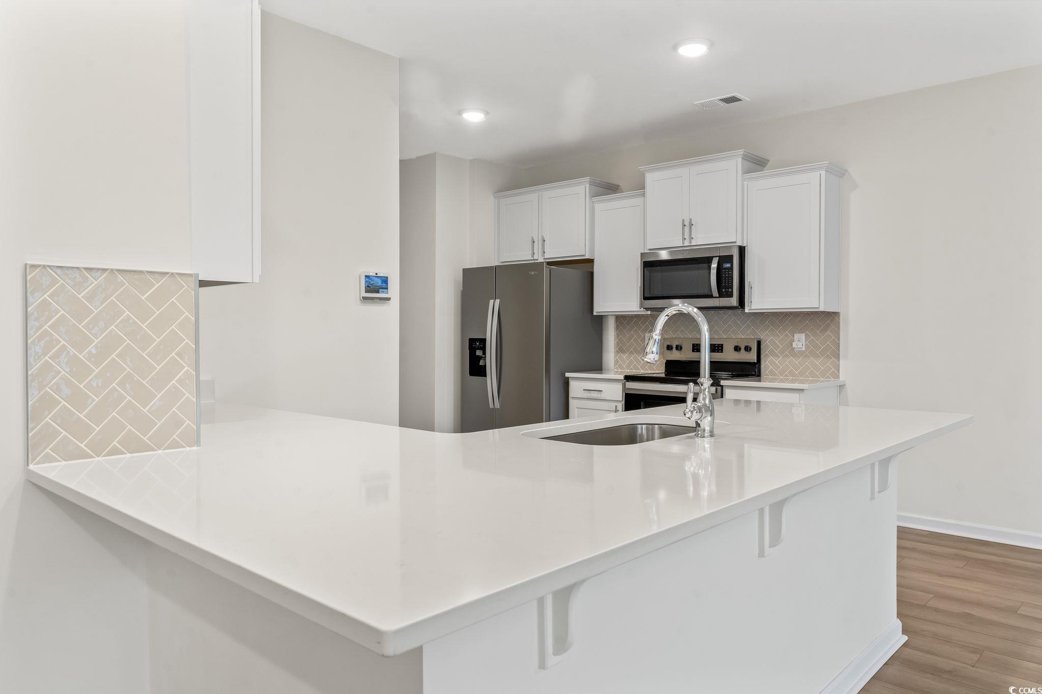 4115 Highway 19 Conway, SC 29526 - Photo 22 of 40 Shows the generous counter space surrounding the sink, ideal for meal prep and everyday use.