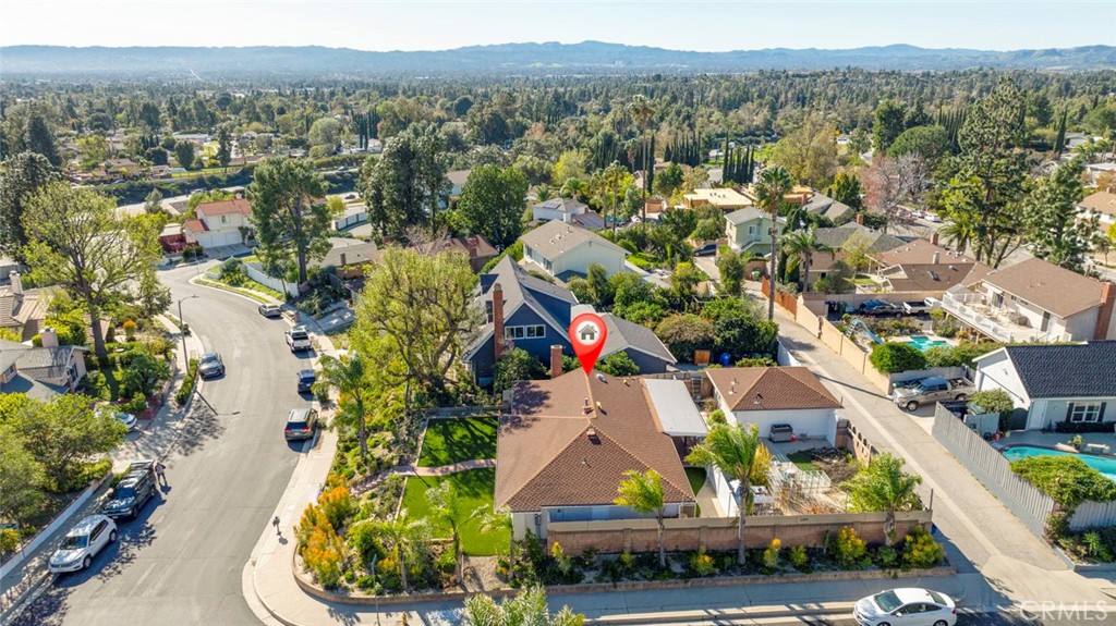 11369 Darby Avenue Porter Ranch, CA 91326 - Photo 48 of 56 an aerial view of multiple house