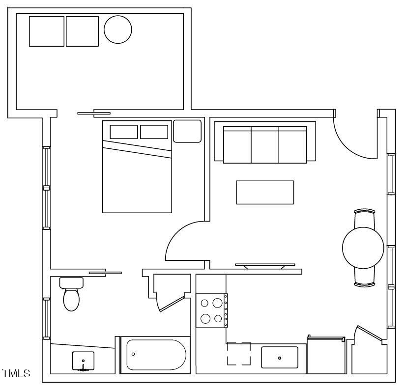 110 Bellamy Lane, Unit 202 Chapel Hill, NC 27516 - Photo 22 of 22 a picture of a door and a white cabinet