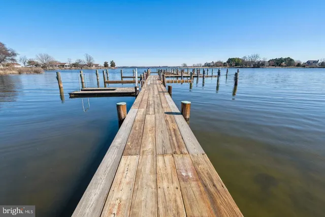 a view of deck with two chairs
