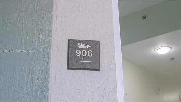 a view of a door