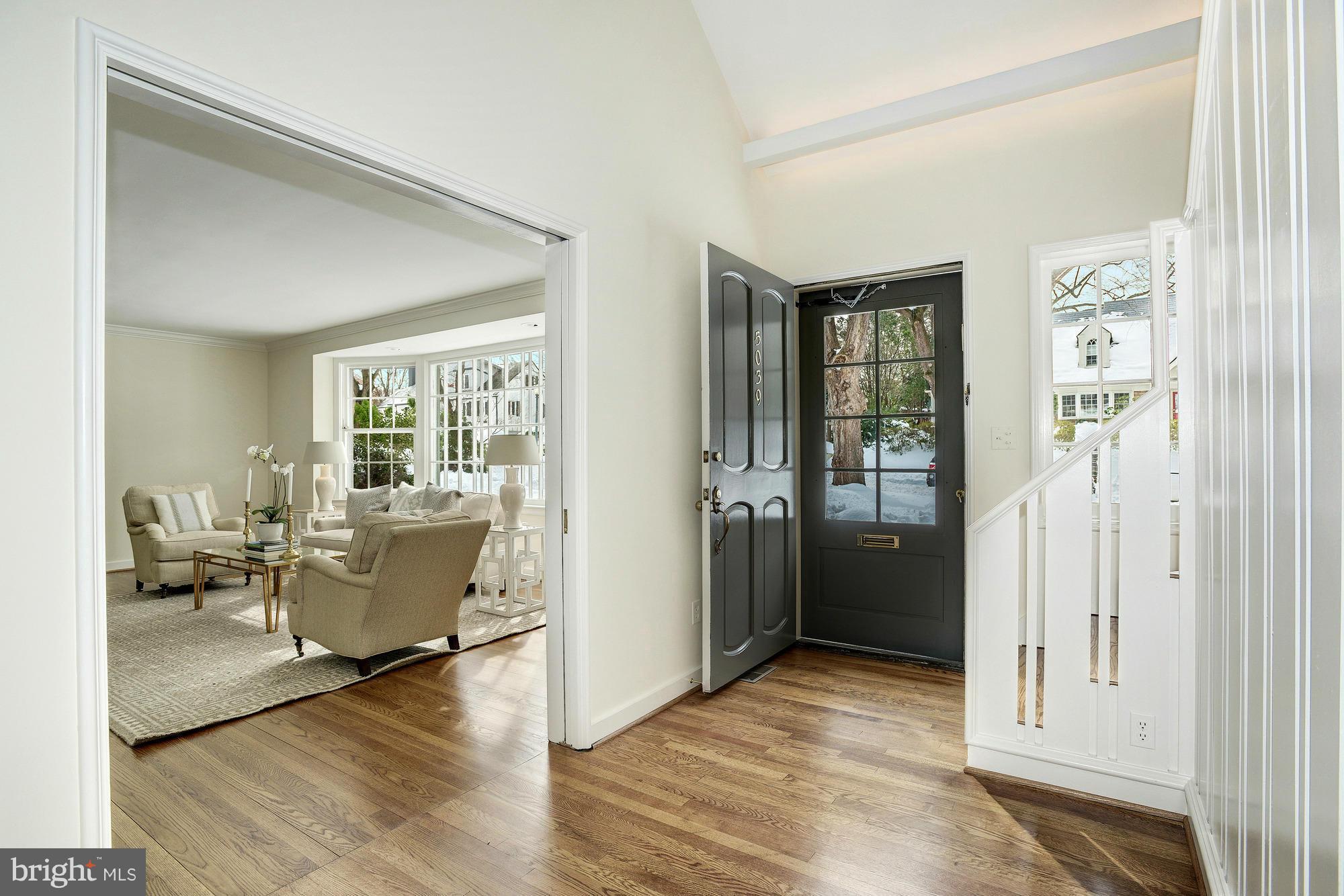 5039 Overlook Road Northwest Washington, DC 20016 - Photo 3 of 30 Welcoming entry