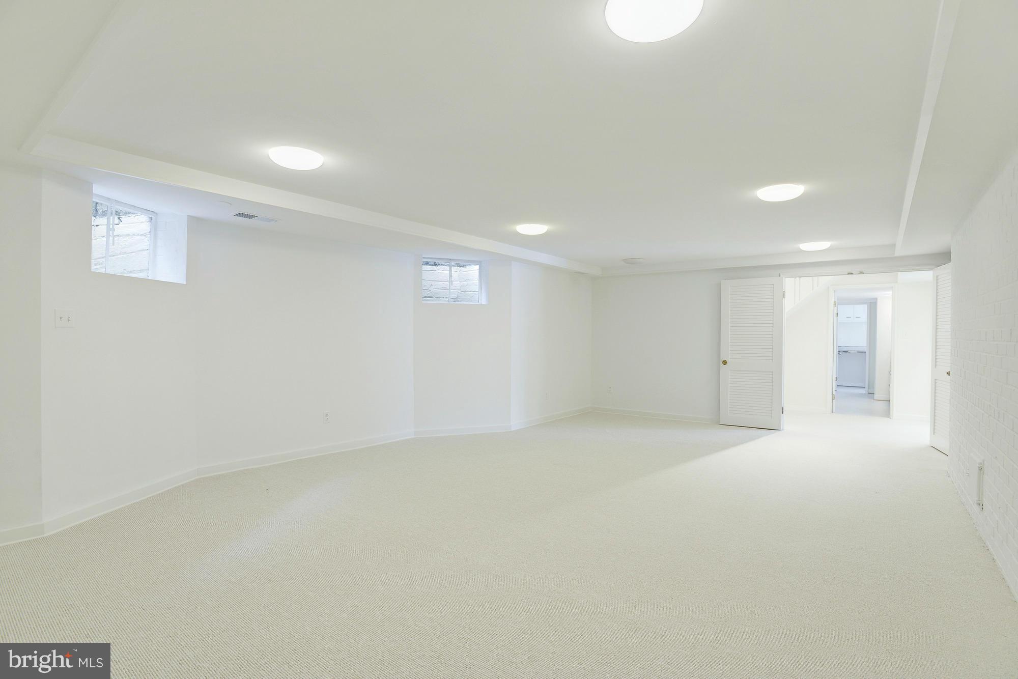 5039 Overlook Road Northwest Washington, DC 20016 - Photo 25 of 30 Lower level media room