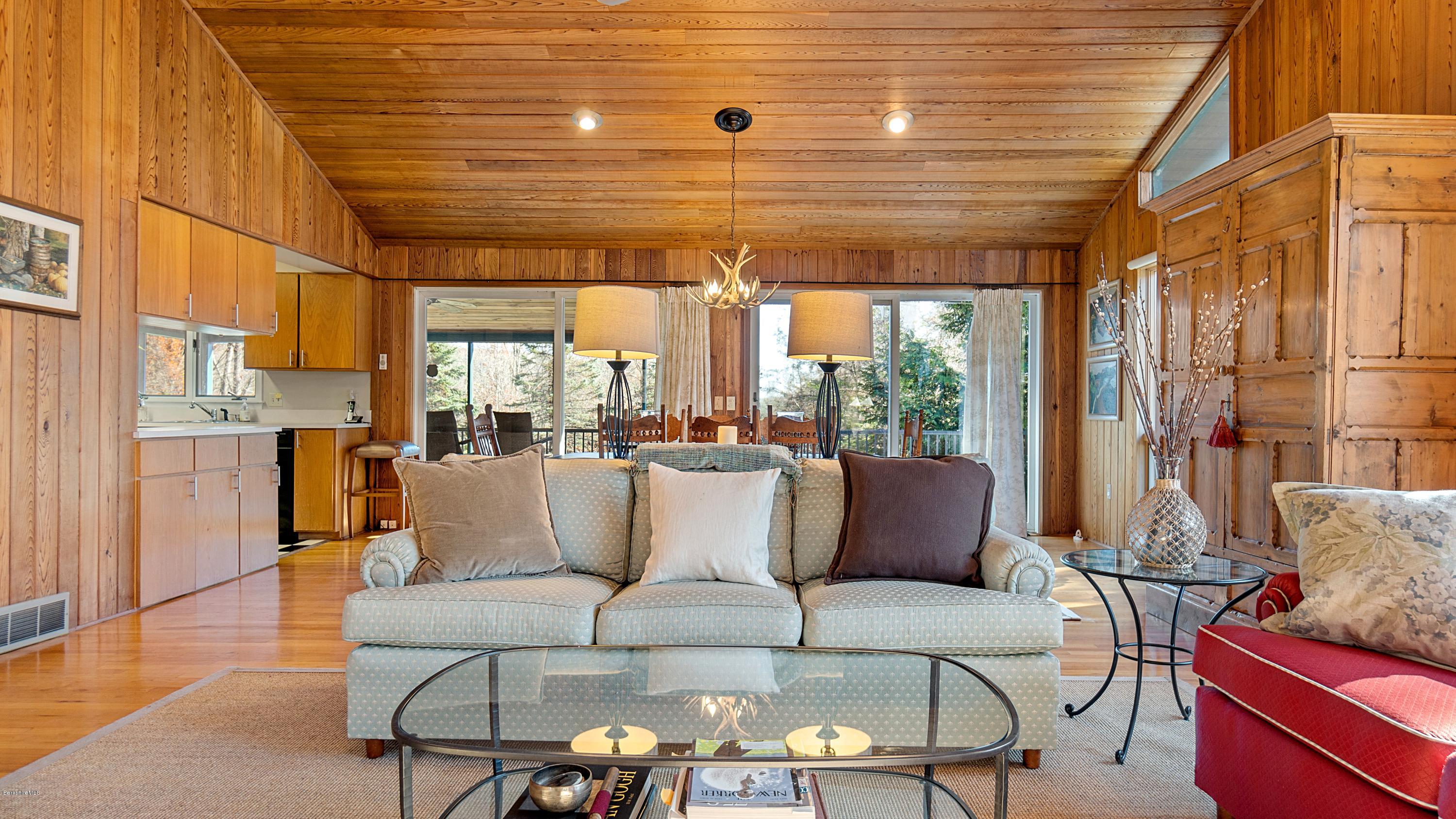 23 Interlaken Road Stockbridge, MA 01266 - Photo 5 of 26 a living room with furniture and a large window