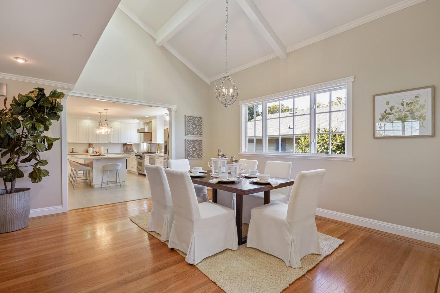 29 Bloomfield Road Burlingame, CA 94010 - Photo 7 of 54 a living room with dining room and wooden floor