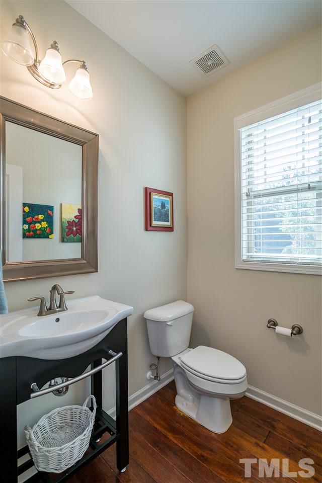 5630 Wade Park Boulevard Raleigh, NC 27607 - Photo 15 of 30 Downstairs powder room great for guests!