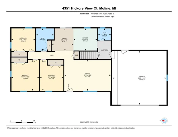 $374,800 | 4351 Hickory View Court, Wayland, MI 49348