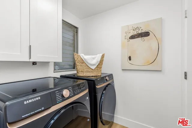 a room with storage and utility