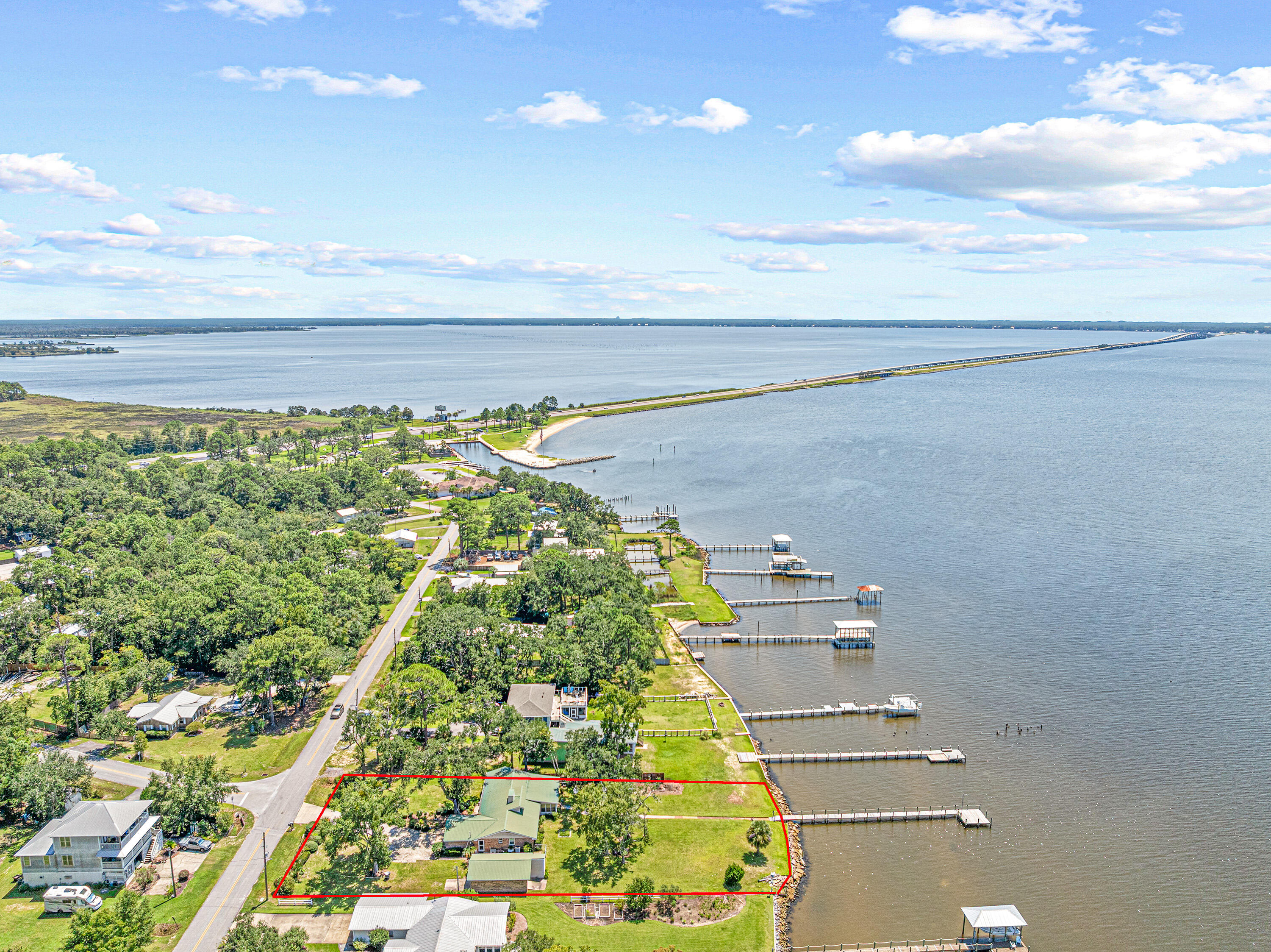 2744 Bay Grove Road Freeport, FL 32439 - Photo 6 of 45 a roof deck with a yard