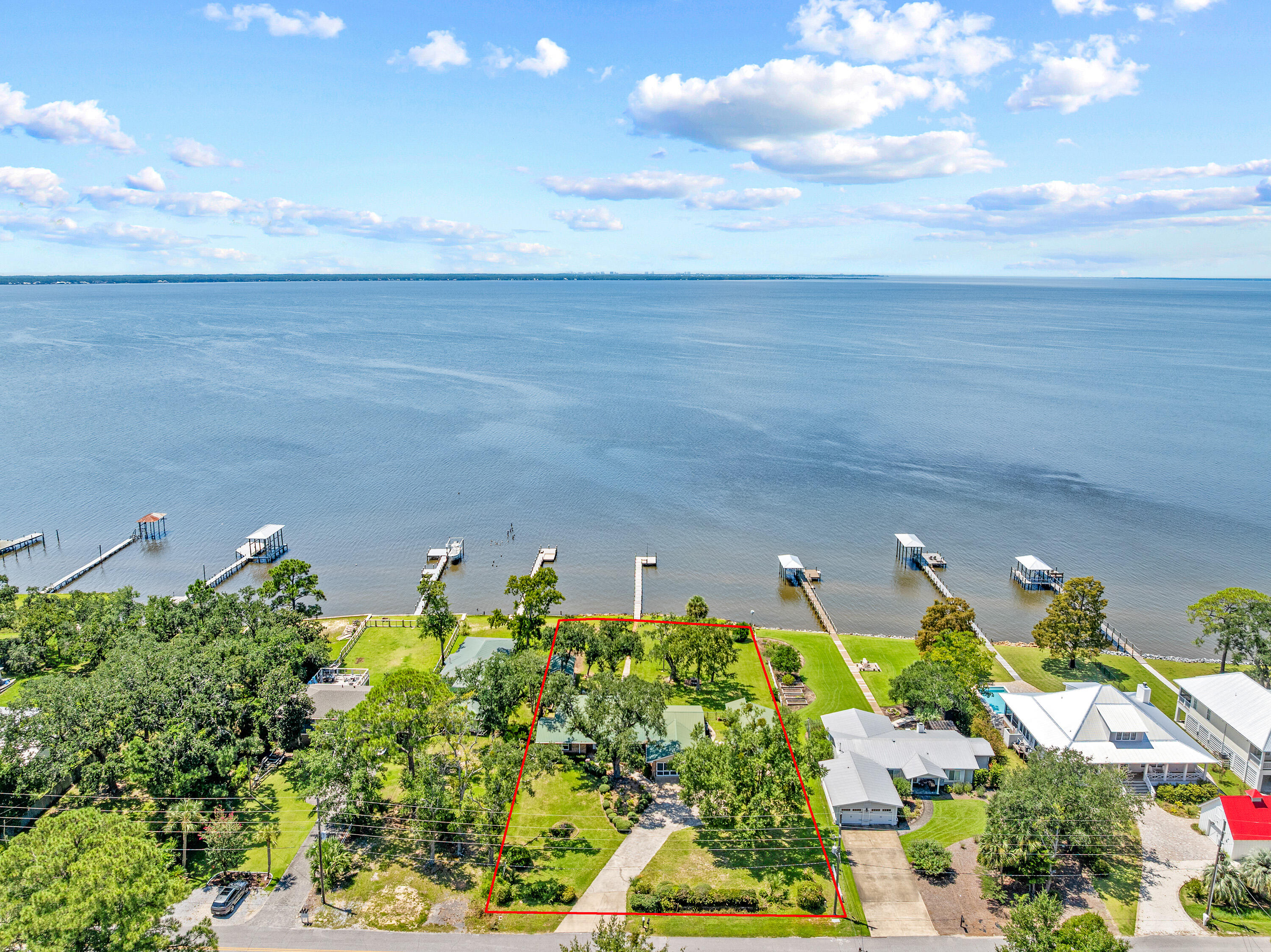 2744 Bay Grove Road Freeport, FL 32439 - Photo 9 of 45 an aerial view of a houses with an outdoor space