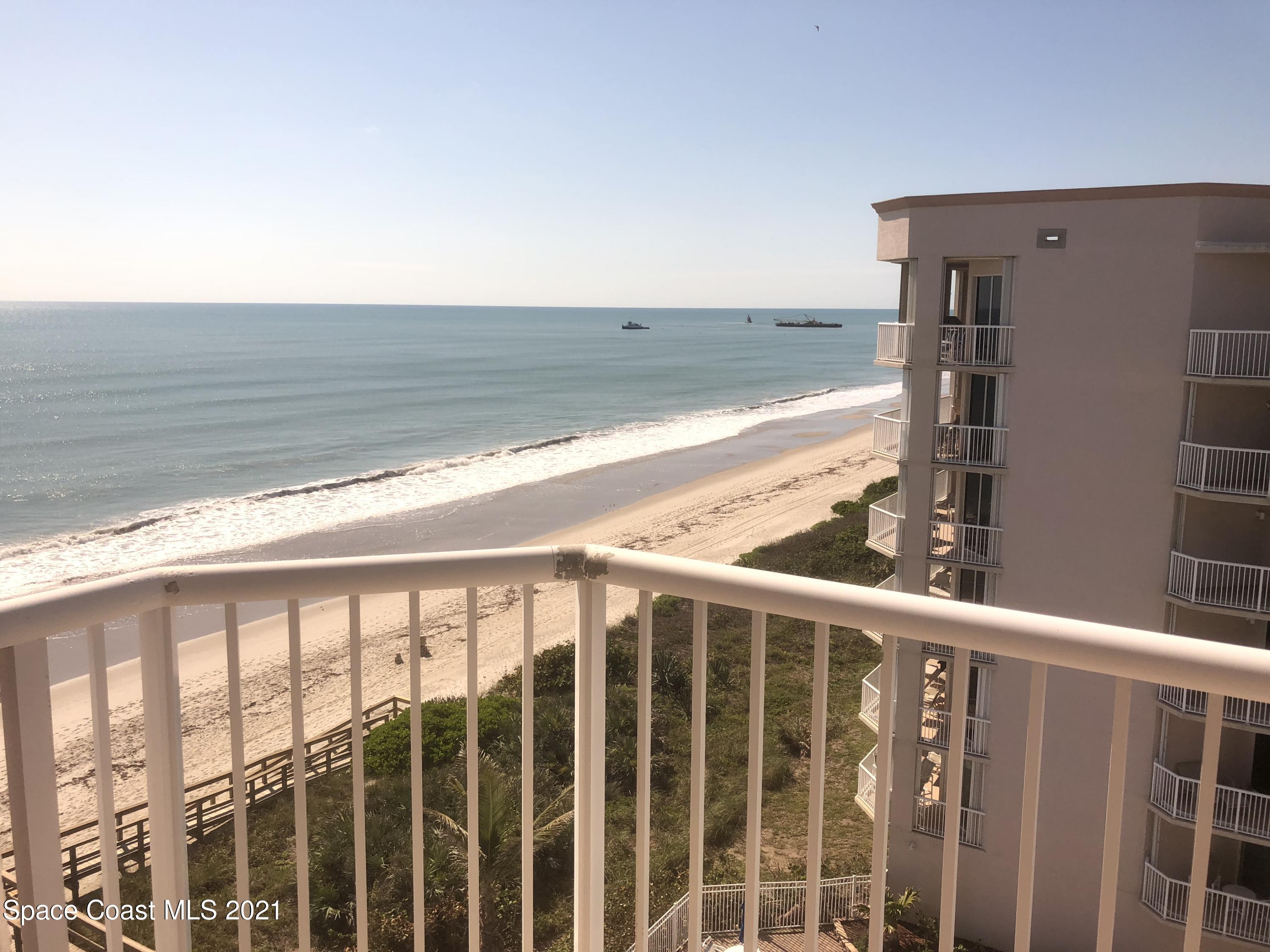2075 Florida A1A, Unit 2705 Indian Harbour Beach, FL 32937 - Photo 23 of 30 a view of a balcony