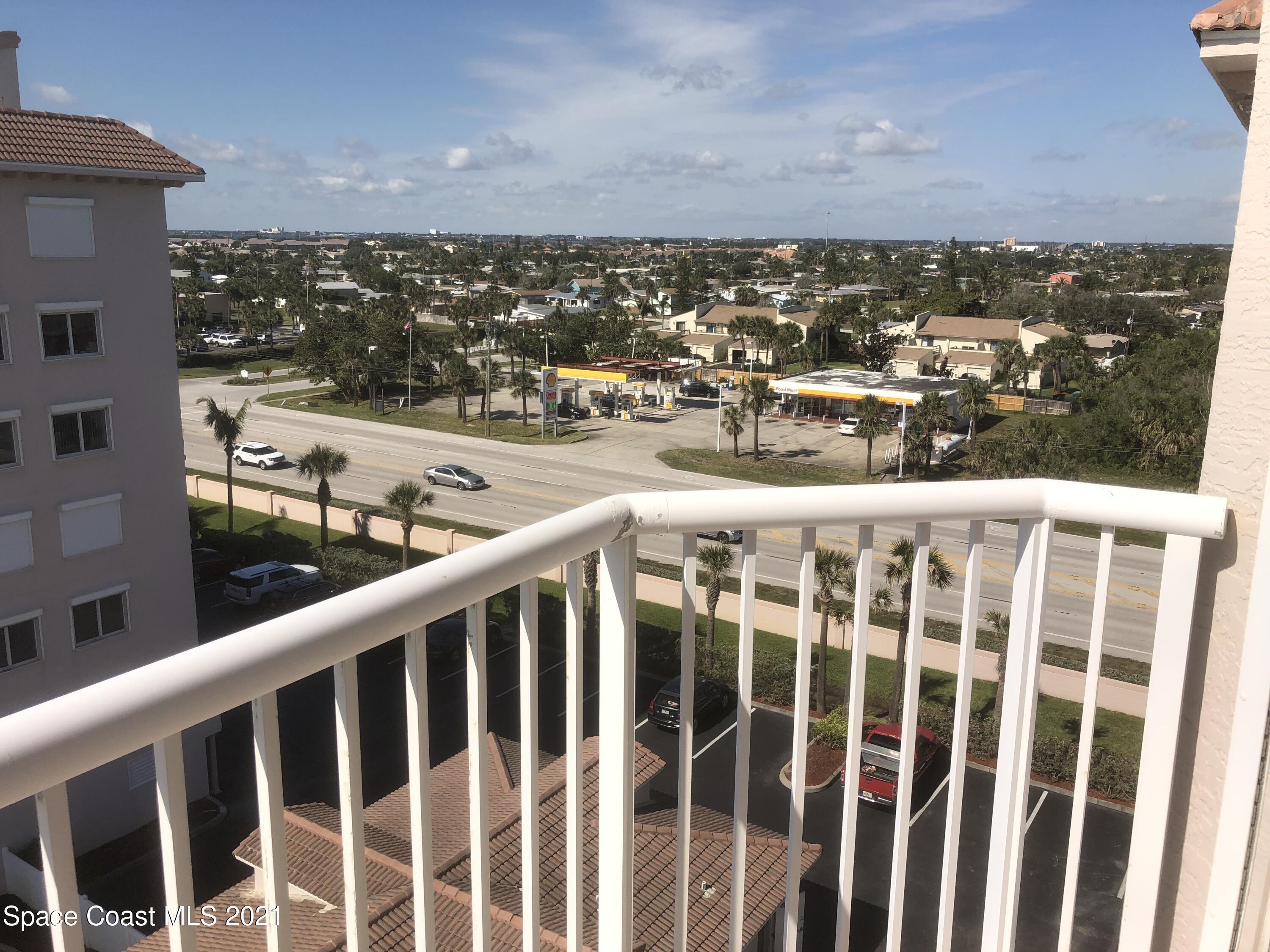 2075 Florida A1A, Unit 2705 Indian Harbour Beach, FL 32937 - Photo 25 of 30 a view of a balcony