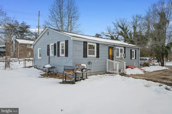 a view of a house with a patio