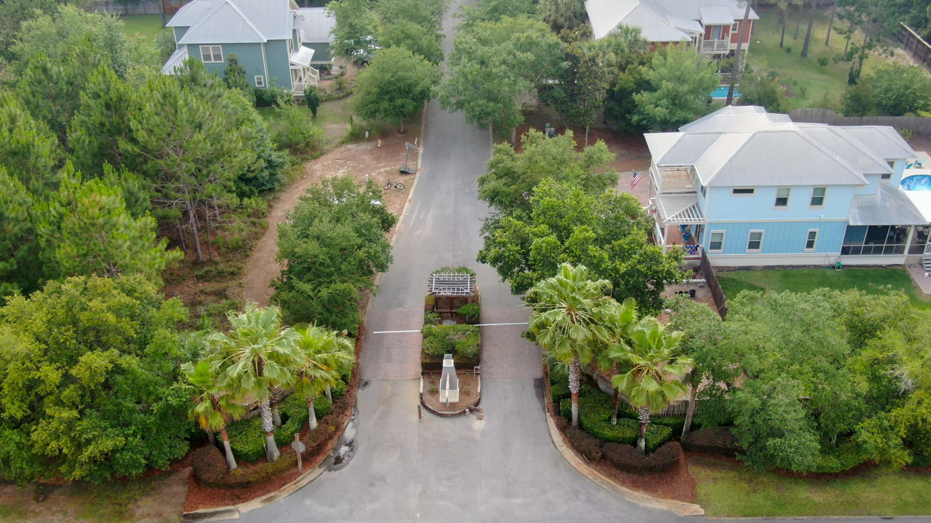 Lot #4 Preston Path Santa Rosa Beach, FL 32459 - Photo 2 of 14 an aerial view of a house with garden space and street view