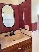 a bathroom with a toilet