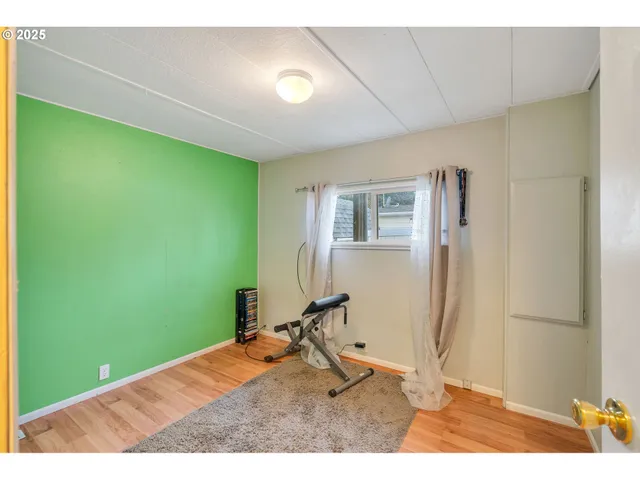 a room with a window