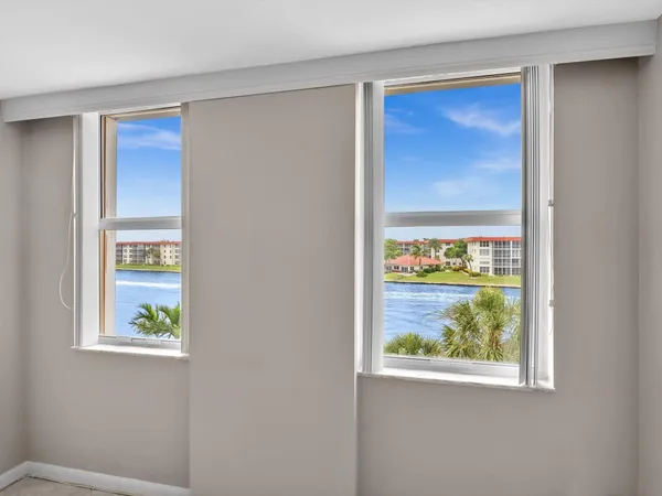 a view of an entryway and window