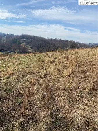 a view of a lake from a yard