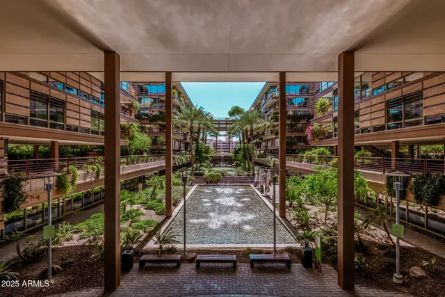 a car parked in front of a building