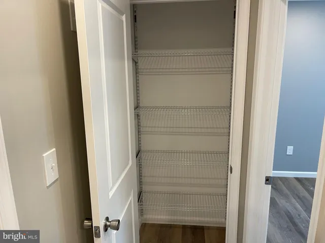 a view of closet