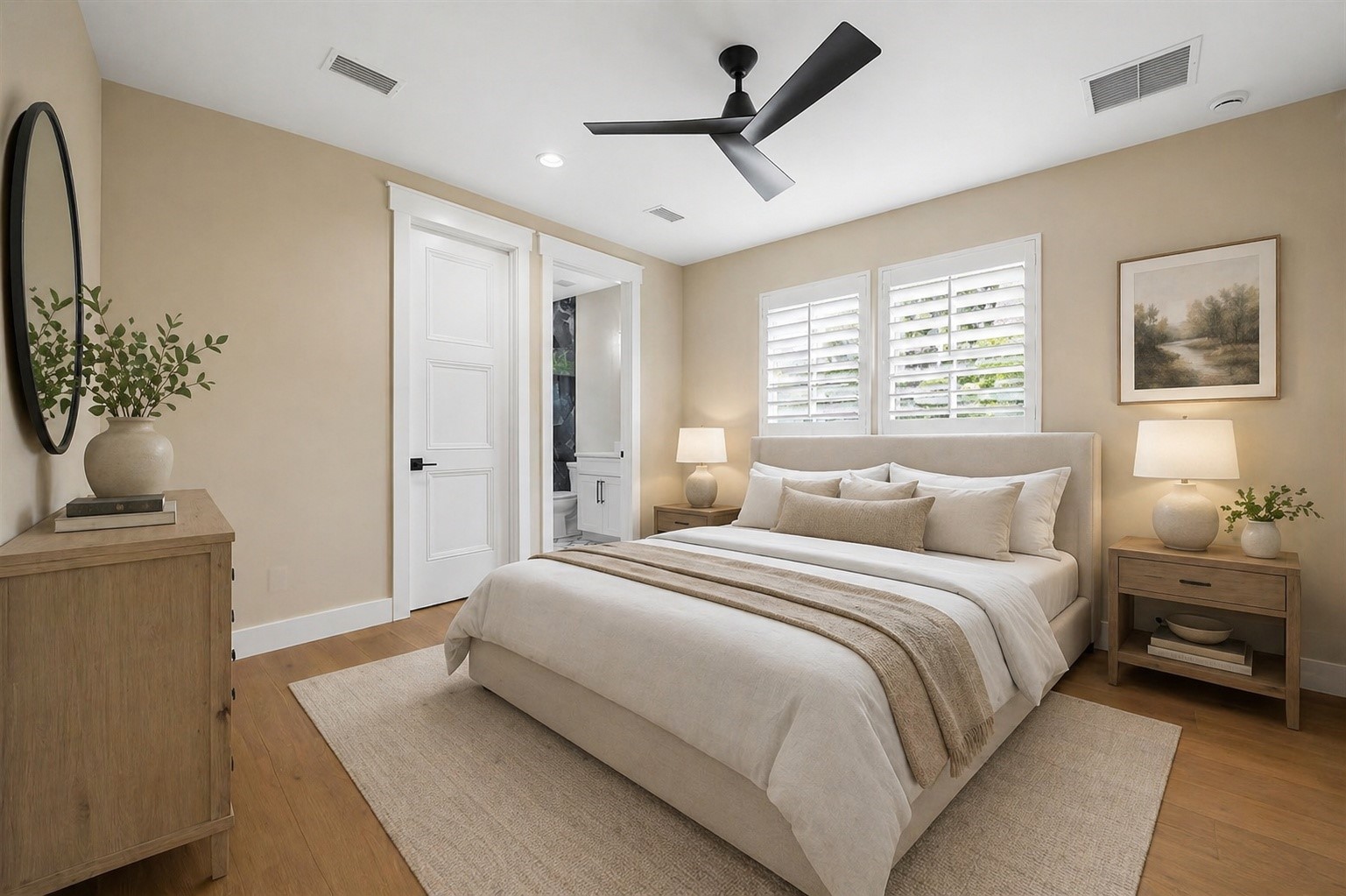 766 Adams Road Fernandina Beach, FL 32034 - Photo 33 of 45 Guest Bedroom 2 Virtually Staged including window treatments