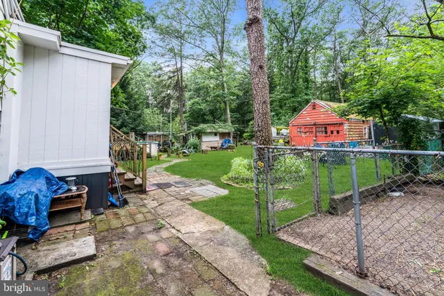 a view of outdoor space and green space