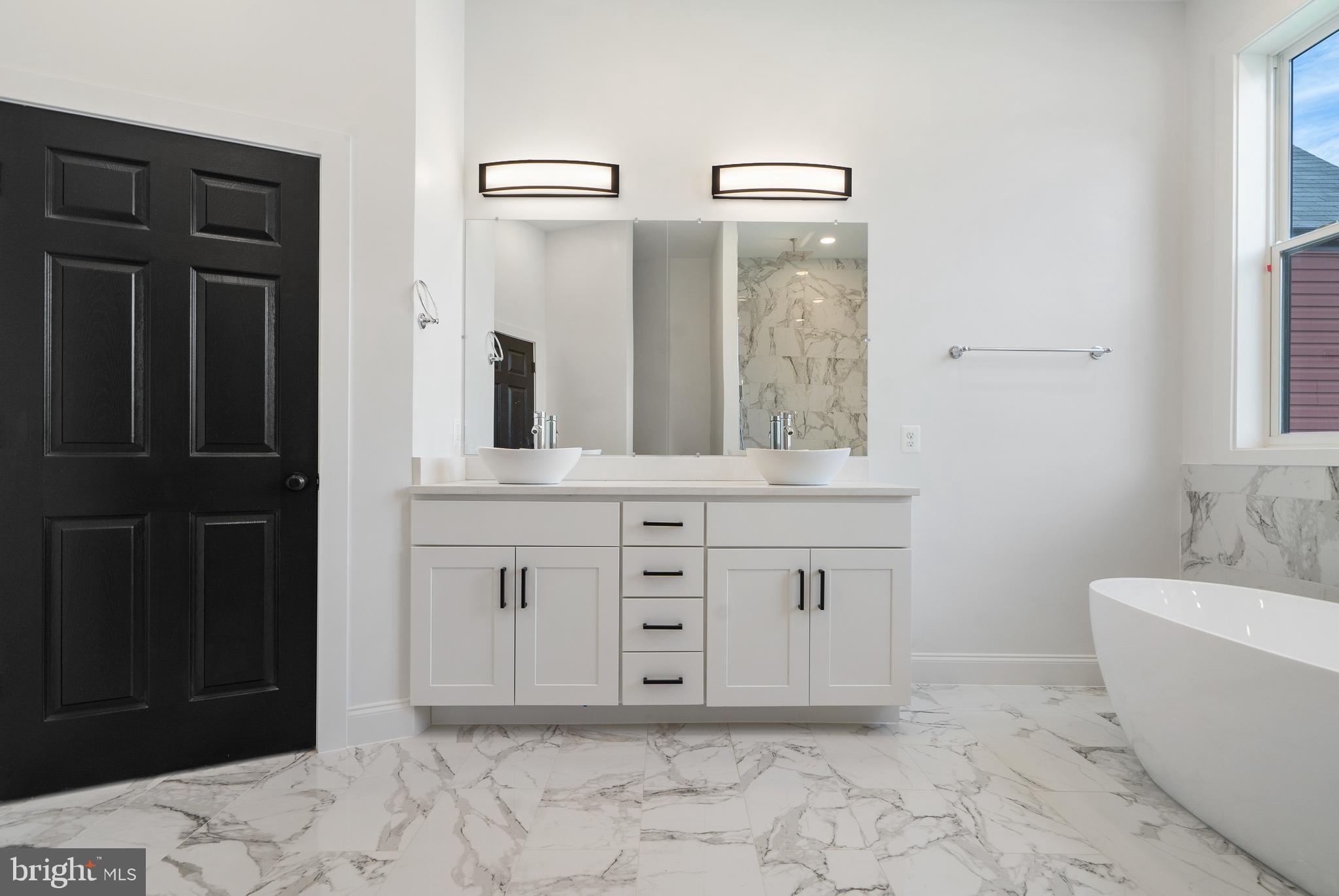 2703 Hillsdale Road Baltimore, MD 21207 - Photo 22 of 71 Owner's Bathroom with Dual Vanities