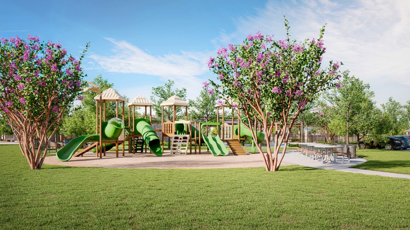 332 Bendecido Loop Elgin, TX 78621 - Photo 33 of 33 a view of outdoor space with garden