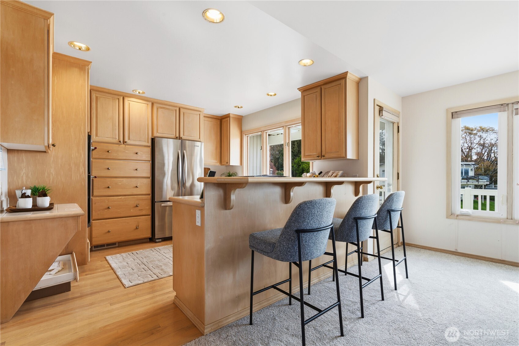 2626 Northwest 204th Street Shoreline, WA 98177 - Photo 12 of 35 a dining room with furniture and window