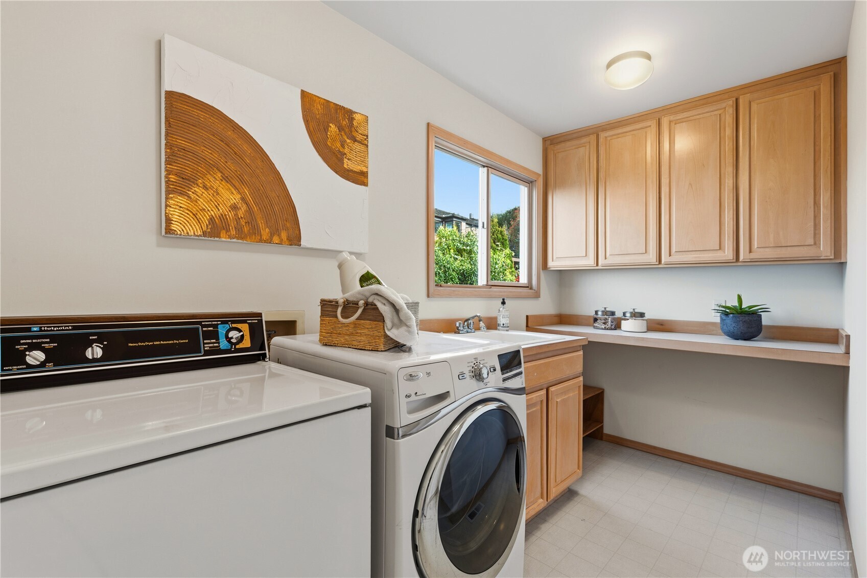 2626 Northwest 204th Street Shoreline, WA 98177 - Photo 14 of 35 a utility room with dryer and washer