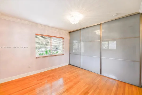 a view of empty room