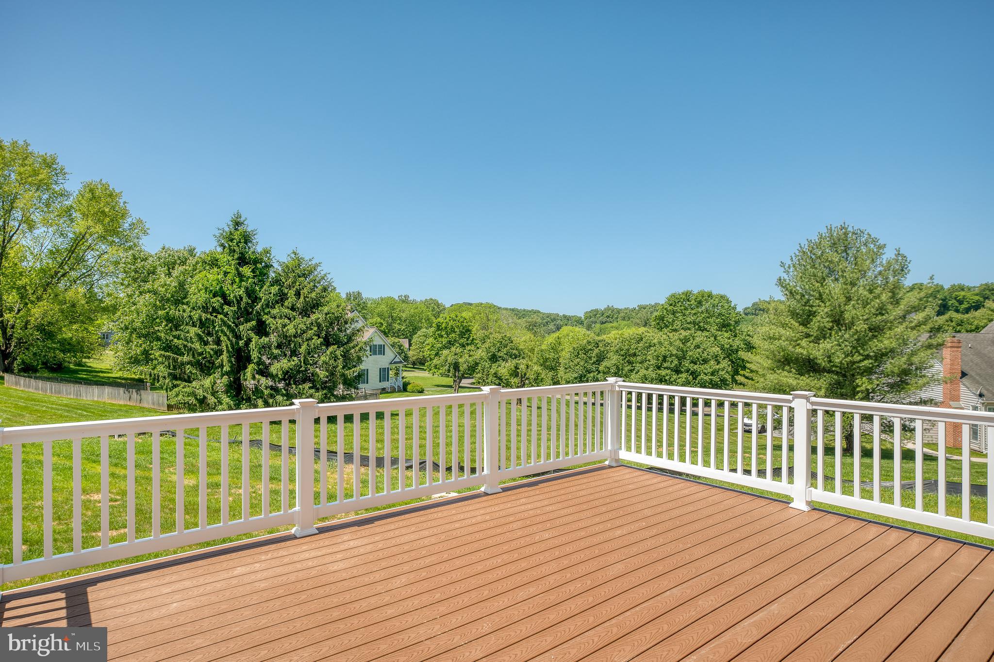 1311 Corbett Road Monkton, MD 21111 - Photo 8 of 51 Trex Trex Deck with Vinyl Rails and Stairs to Yard