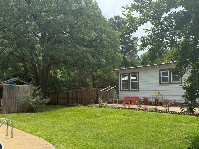 a view of a house with street