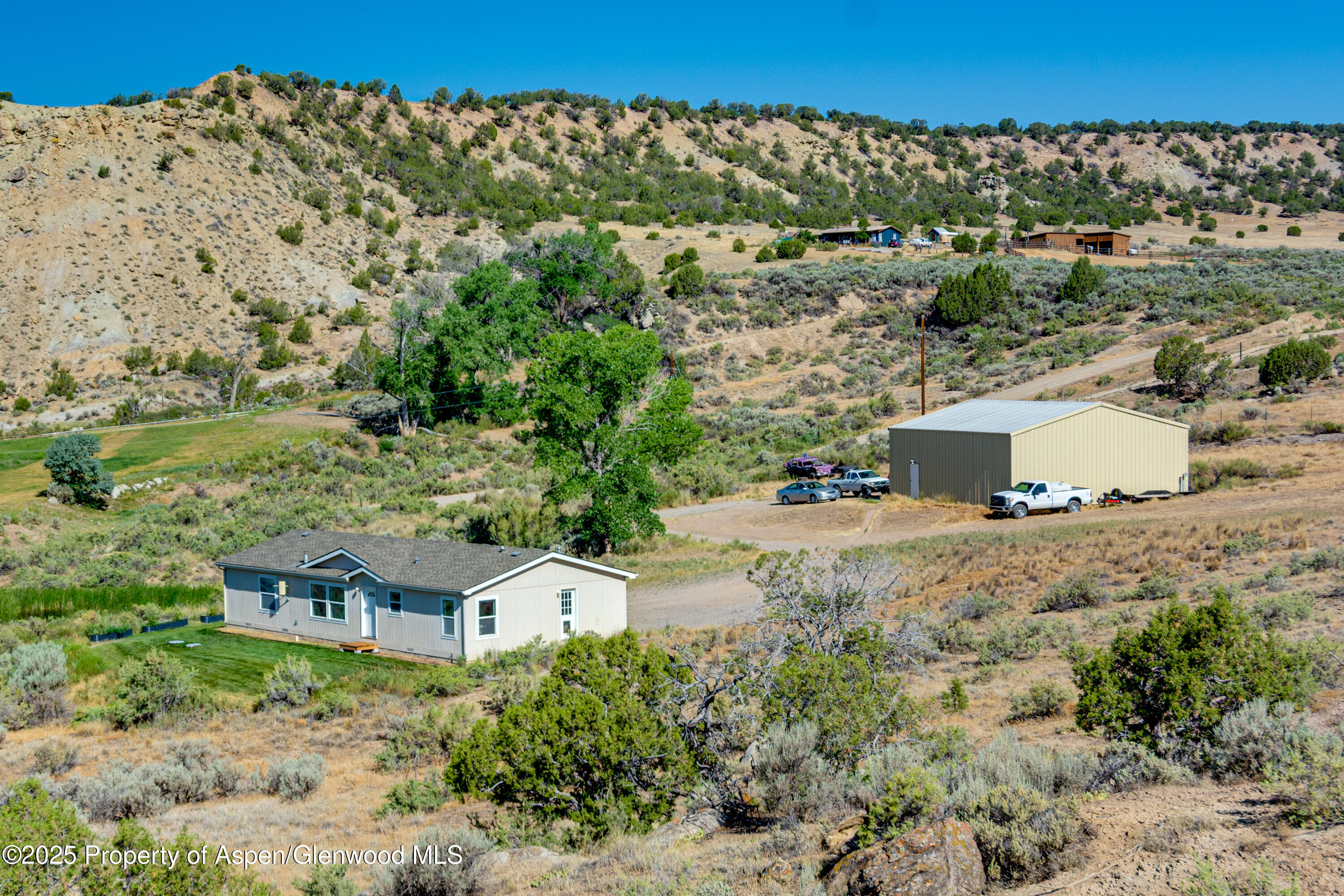 114 Rusty Spur Trail Rifle, CO 81650 - Photo 41 of 47 an aerial view of a house