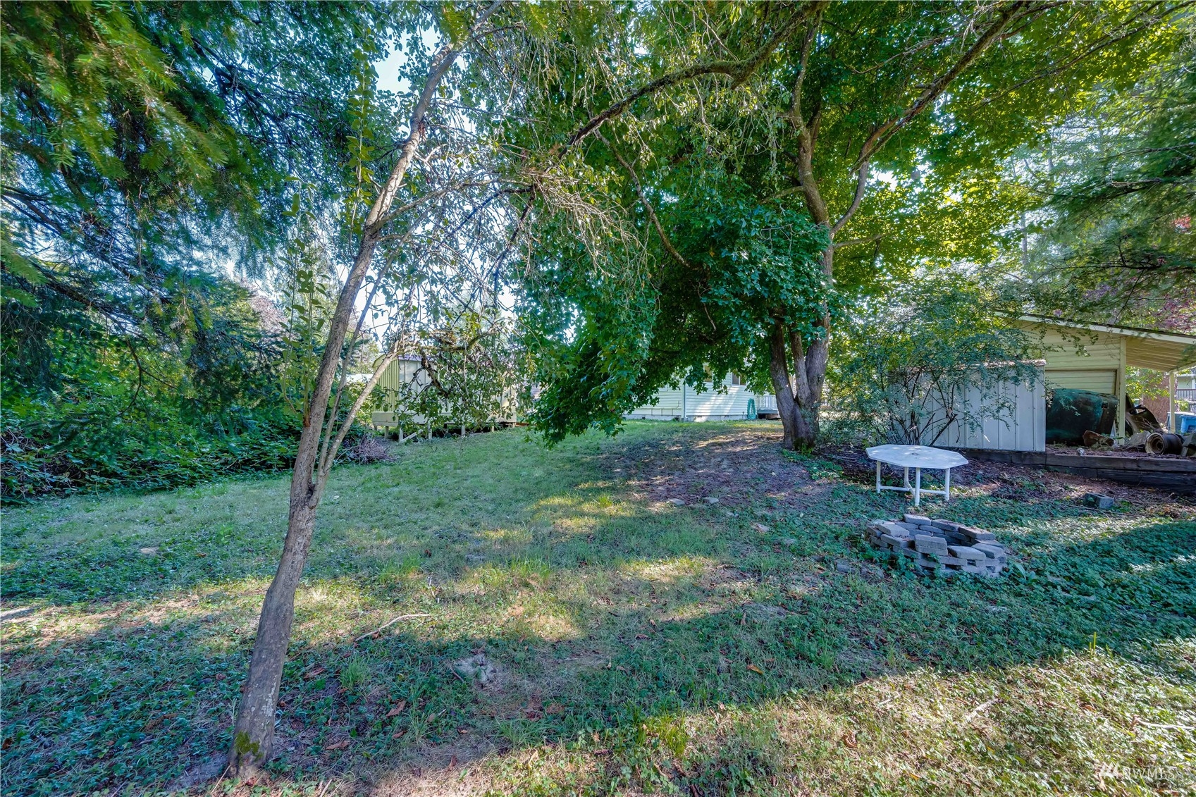 809 Dyer Road Sultan, WA 98294 - Photo 24 of 39 a view of a backyard with a garden