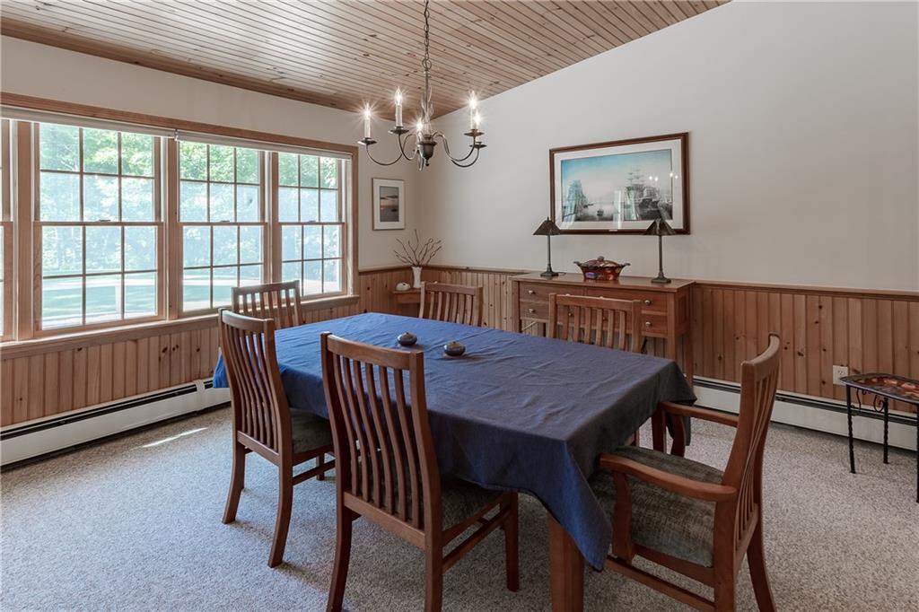 9 Knickerkane Road Boothbay, ME 04537 - Photo 9 of 27 Dinning room located right off the...