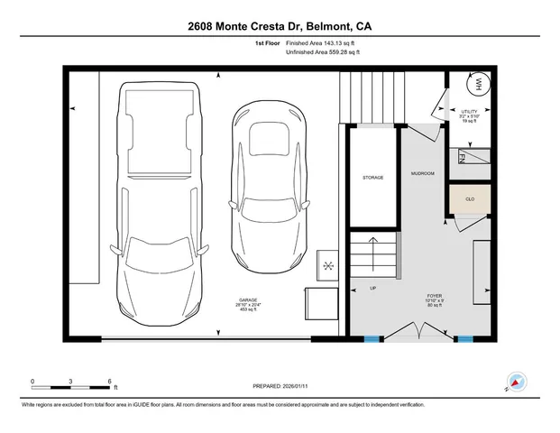 $2,495,000 | 2608 Monte Cresta Drive, Belmont, CA 94002