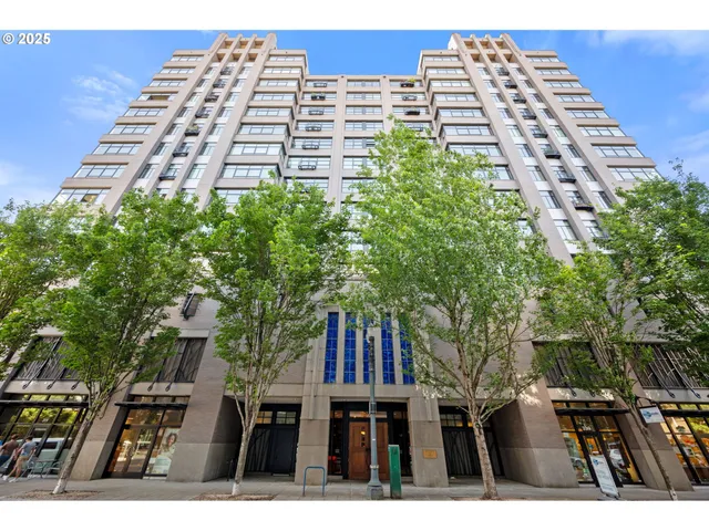 a view of a large building