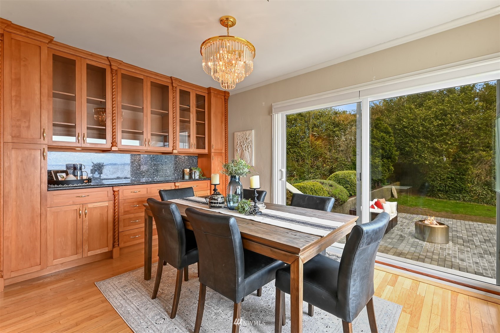 3796 Bancroft Road Bellingham, WA 98225 - Photo 13 of 38 a view of a dining room with furniture window and outside view