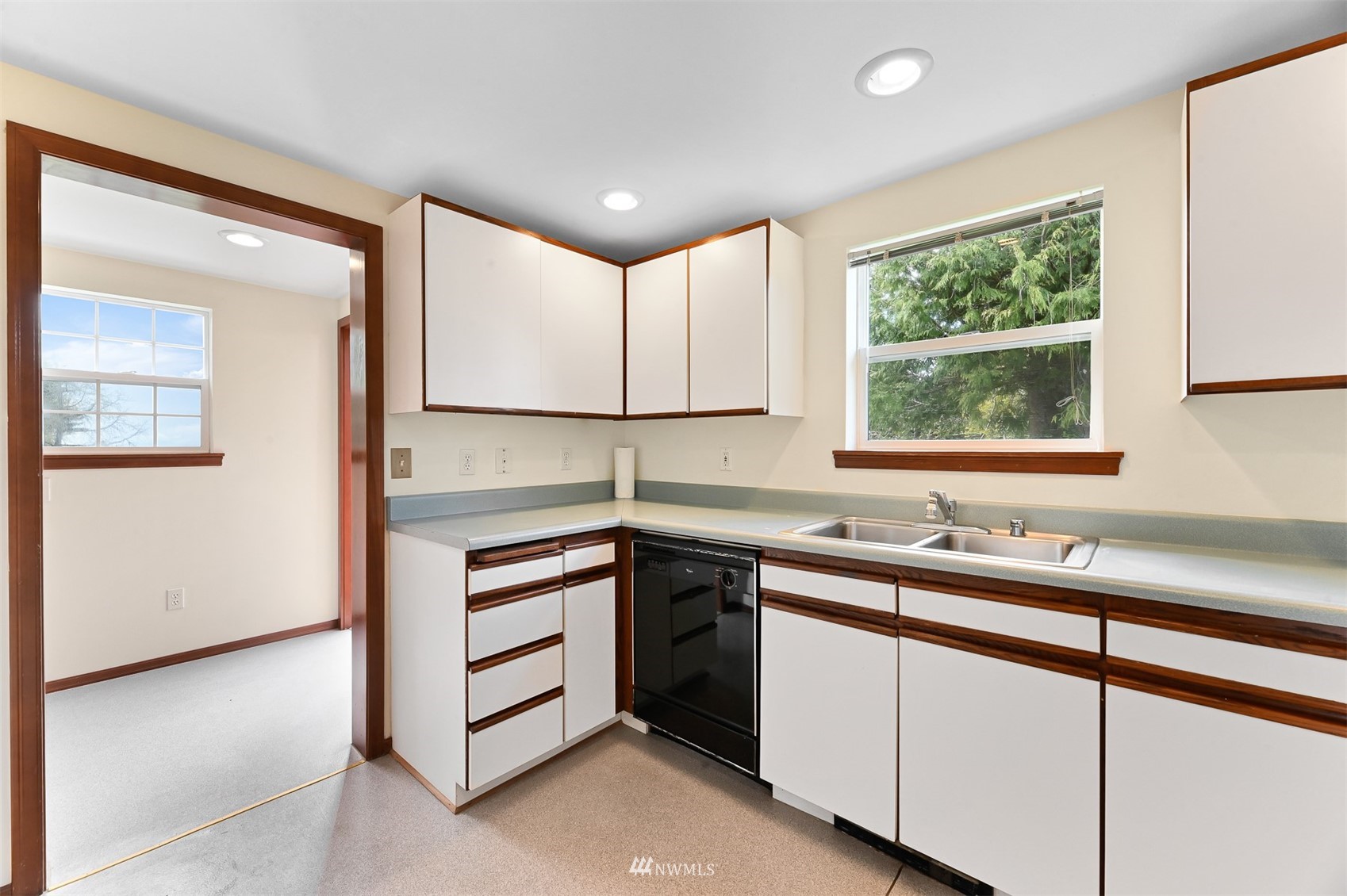 3796 Bancroft Road Bellingham, WA 98225 - Photo 31 of 38 a kitchen with a sink and a window