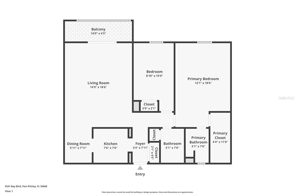 5541 Bay Boulevard, Unit 203 Port Richey, FL 34668 - Photo 23 of 30 a picture of a wall with a white wall and a painting