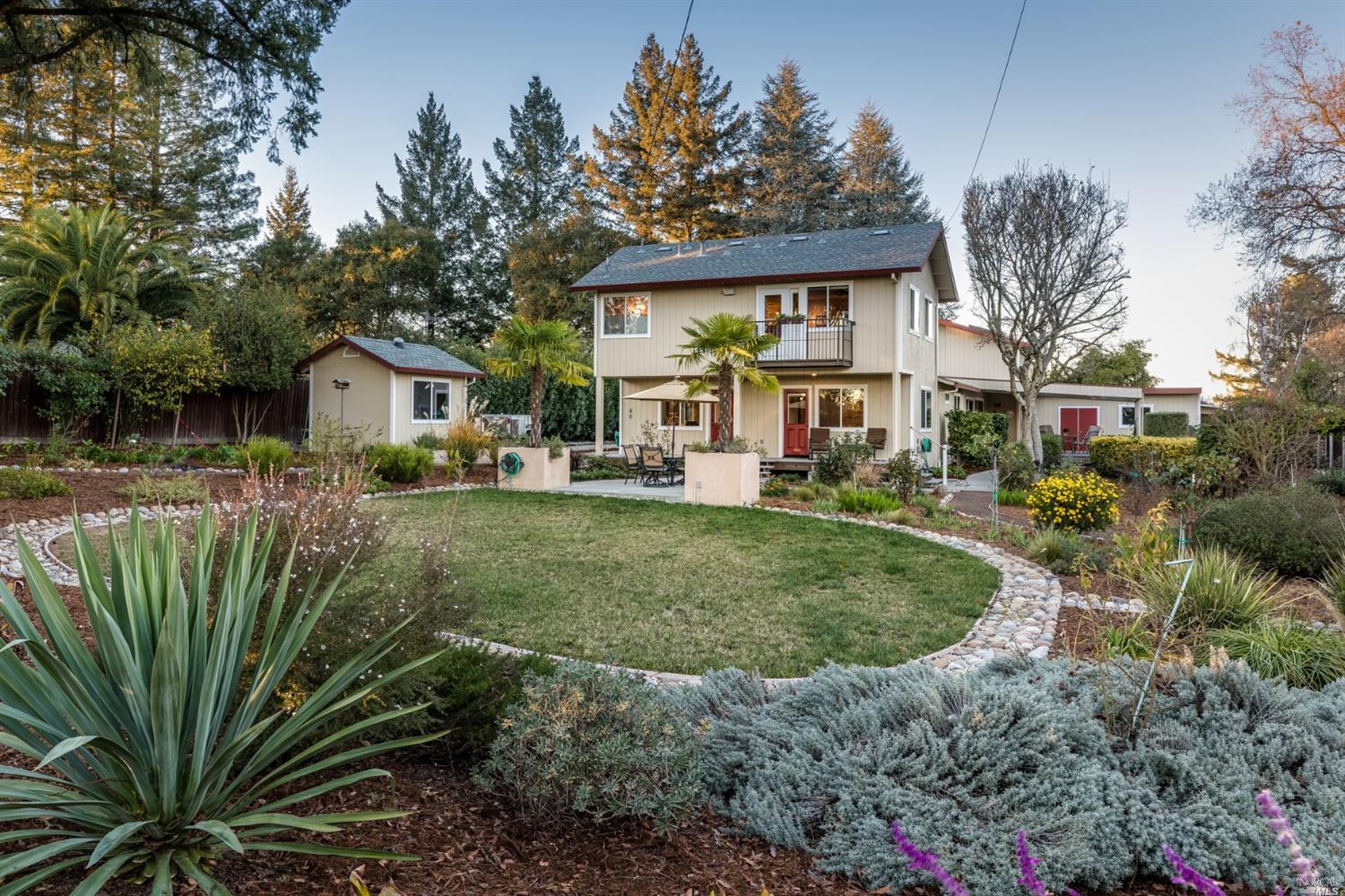 2140 Laguna Road Santa Rosa, CA 95401 - Photo 1 of 1 a front view of a house with garden