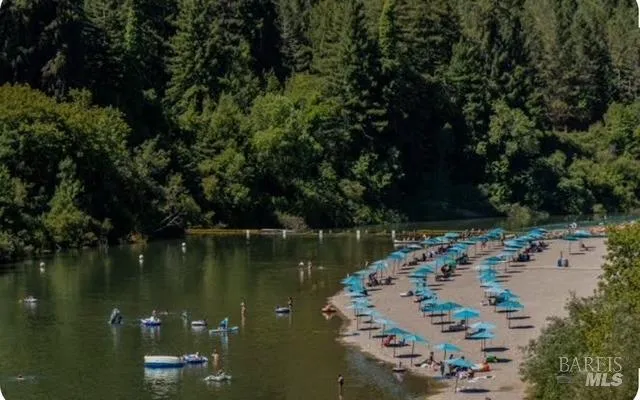 a view of a swimming pool